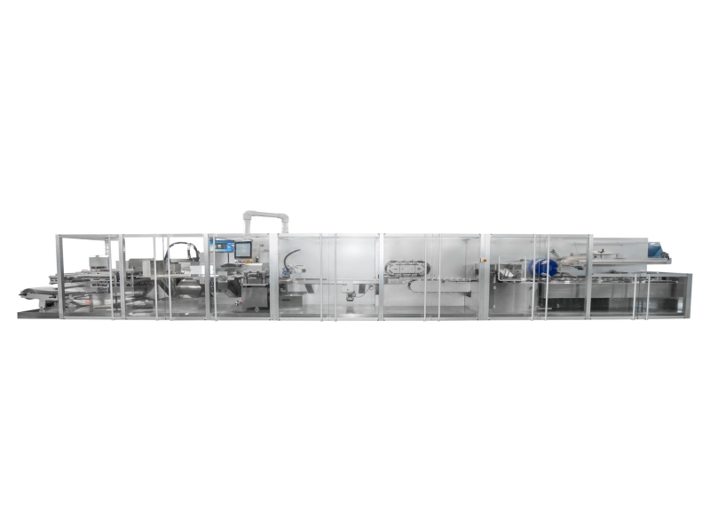 Linea di produzione per imballaggio blister e incartonamento
